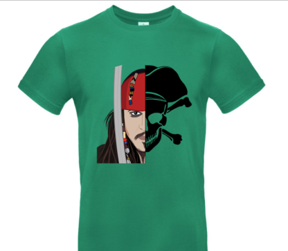 T-shirt pirata - immagine 5